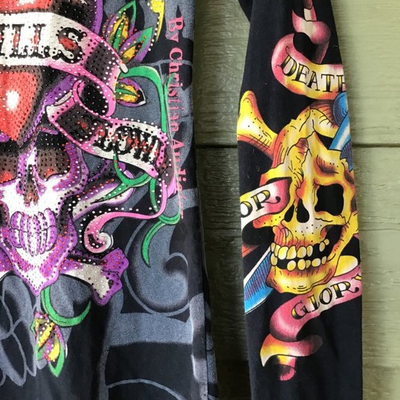 Ed Hardy by Christian Audigier Tunic or Mini Med - Picture 5 of 9